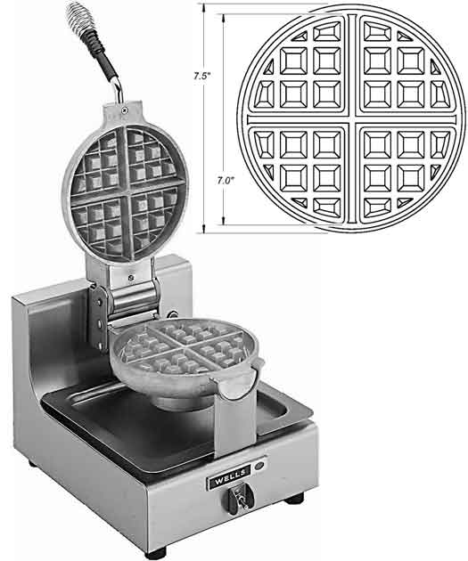 Belgian Waffle Baker Iron