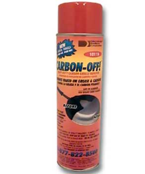 Carbon Off Spray Gel Comes in a spray can