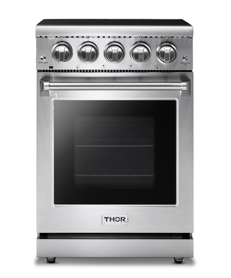 THOR 24 inch Professional Electric Range with 4 burners