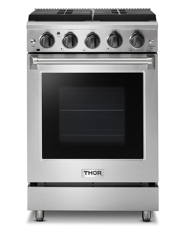 THOR 24 inch Professional Gas Range with 4 burners