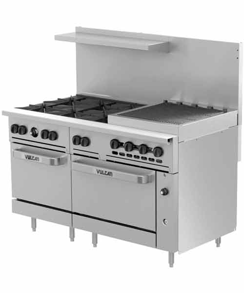 Challenger XL 60 inch Charbroiler, 2 Burners, Convection