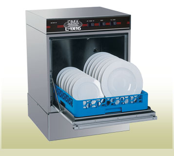 Low Temp. Under Counter Dishwasher: L-1X-16