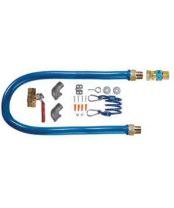Deluxe Gas Connector Kit, 1/2 inch, Quick-connect (residential)