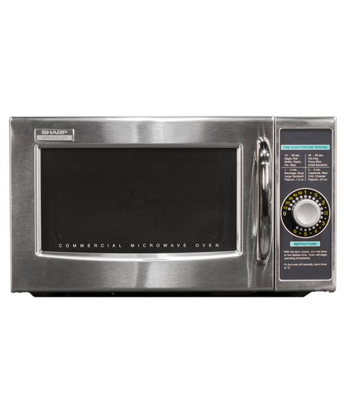 Commercial Microwave R-21LCFS, Dial Controls, 1000 watts