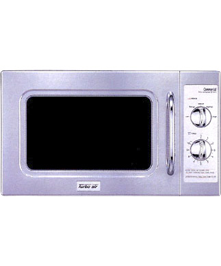 Commercial Microwave, Manual, 1000 watts, Stainless