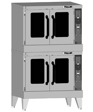 Vulcan VC55GD Double Deck Gas Convection Oven (Nat. Gas)