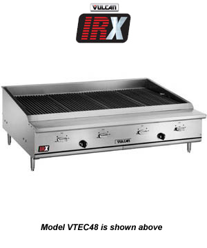 IRX Infrared Char Broiler, 36 inch wide (Nat. Gas)