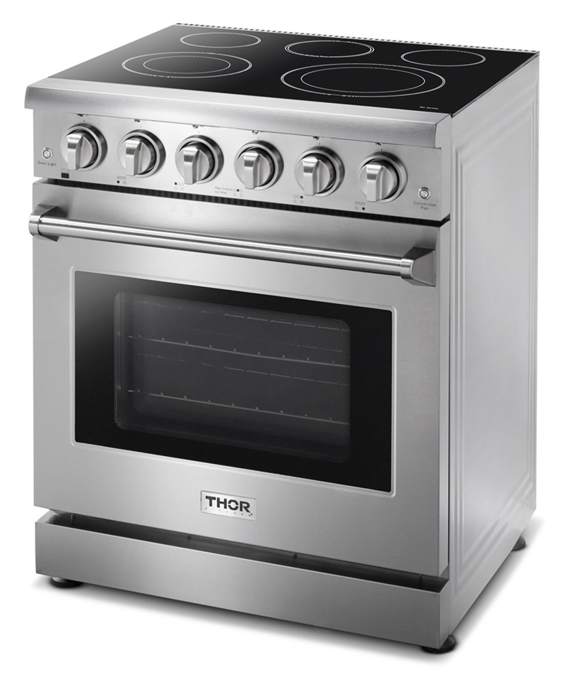 THOR 30 inch Professional Electric Range with 5 burners