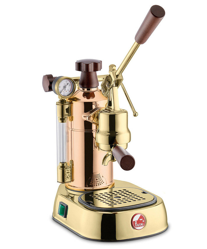 La Pavoni Professional Copper-and-Brass Model Lever Espresso