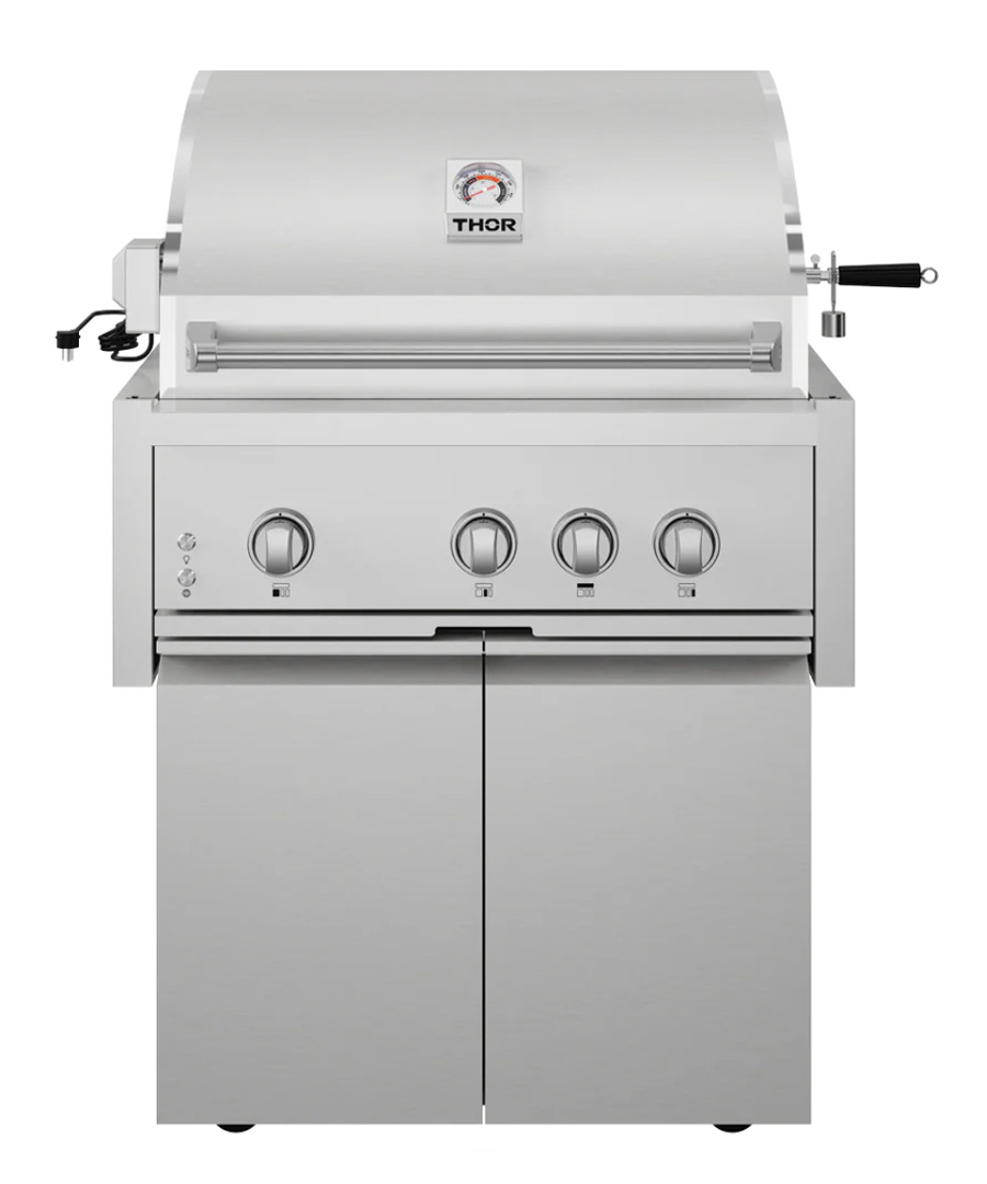 Thor 32 inch Freestanding Gas Grill, Gordon Ramsay Collection