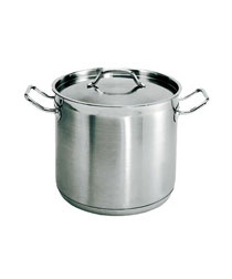 12 Quart Stainless steel stockpot, with lid
